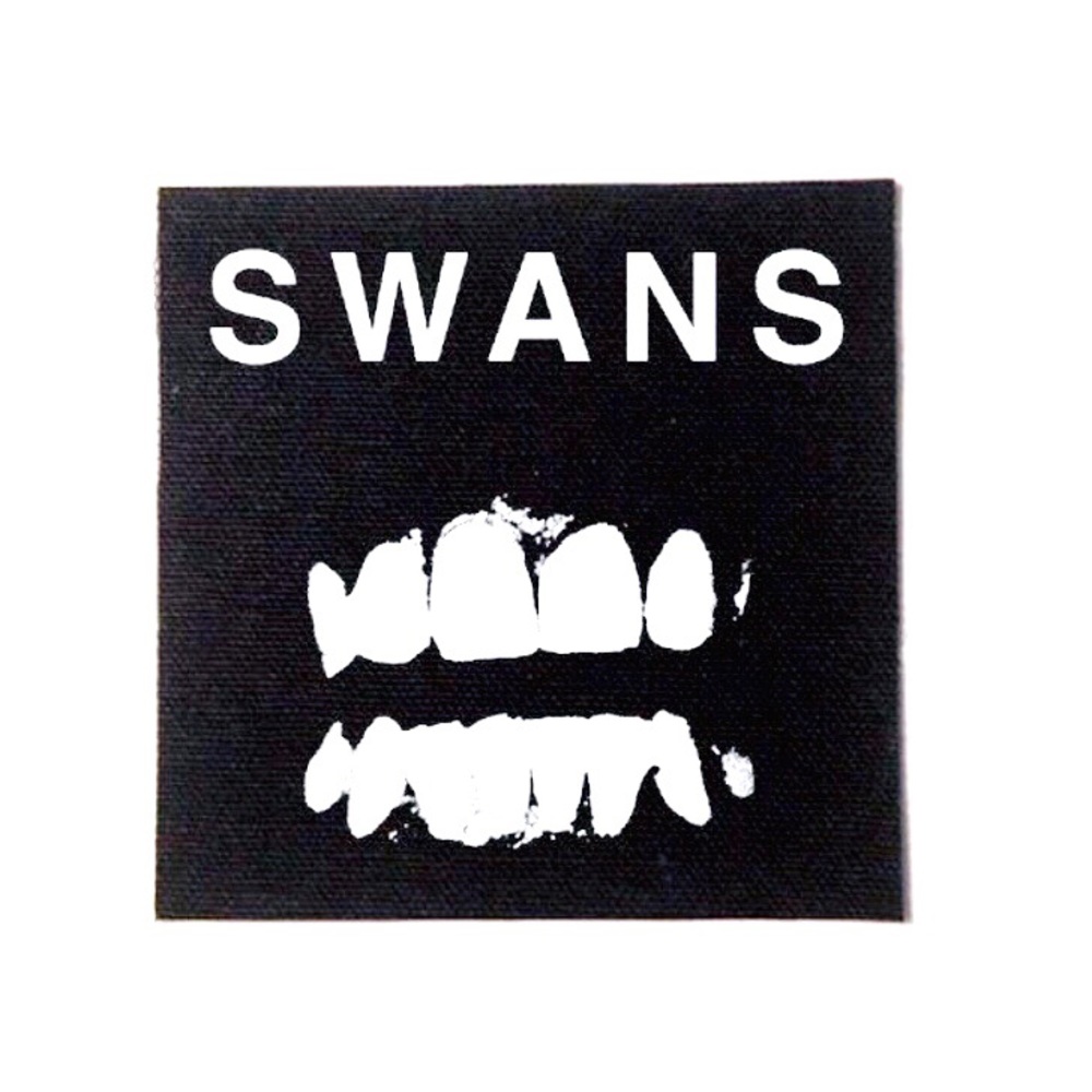 SWANS Screen Printed Canvas Patch